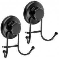 Vacuum Suction Cup Hook HA-73116T MBK (BLACK)
